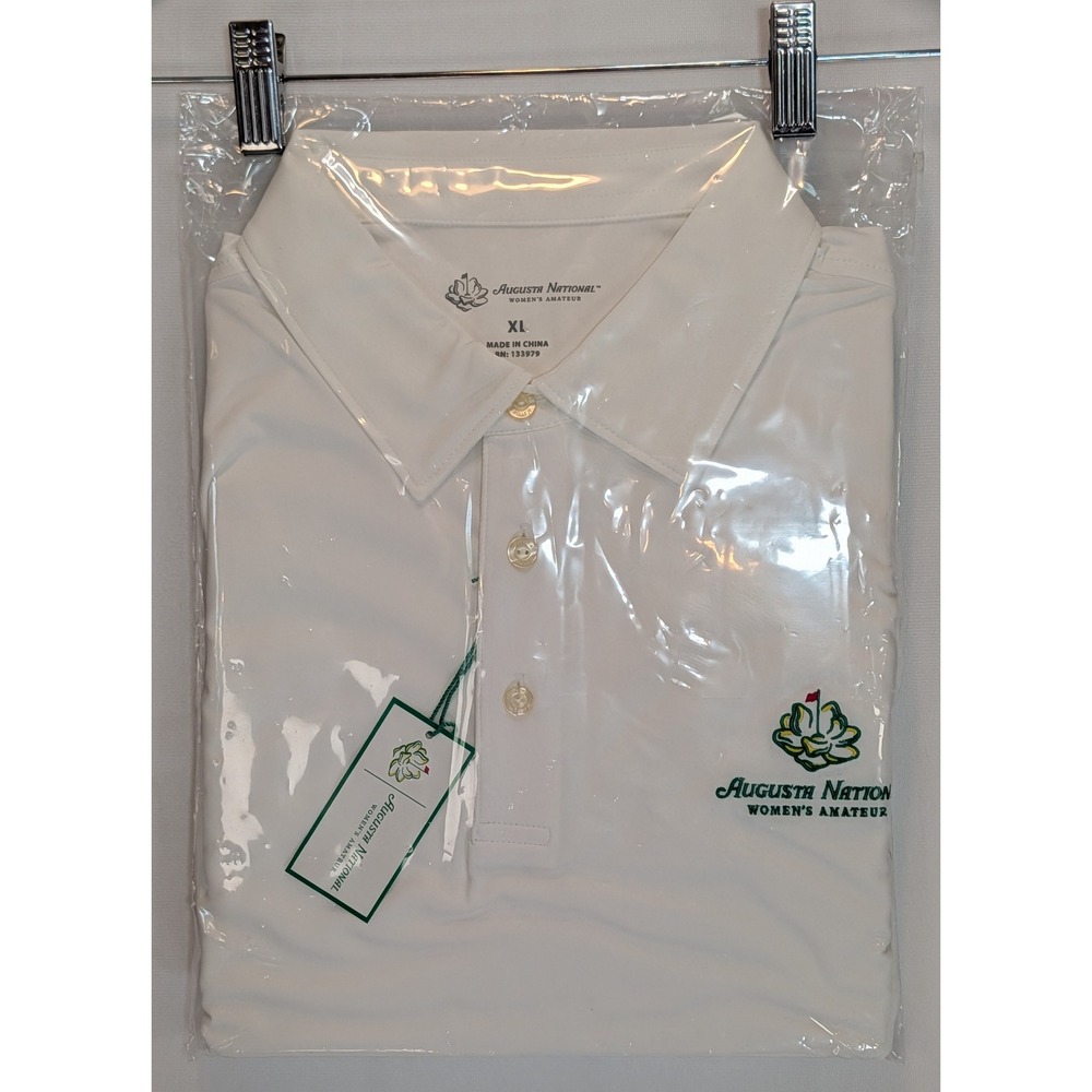 Augusta National Womens Amateur Golf Polo Shirt White XL New NWT RN 133979